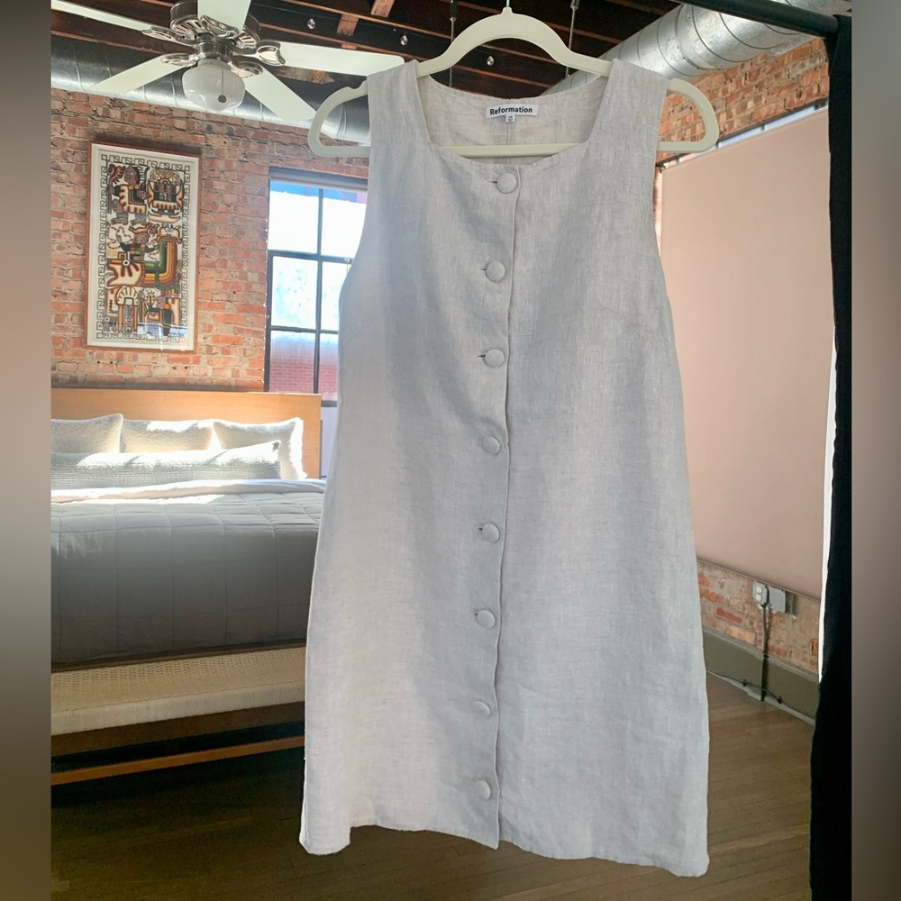 Reformation Dress- Linen